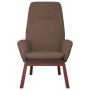 Sillón de relax con taburete de tela gris taupé by , Armchairs - Ref: Foro24-3097880, Price: 144,69 €, Discount: %