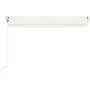 Automatic retractable cream awning 450x300 cm by vidaXL, Awnings - Ref: Foro24-3068927, Price: 424,17 €, Discount: %
