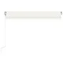Automatic retractable cream awning 450x300 cm by vidaXL, Awnings - Ref: Foro24-3068927, Price: 389,17 €, Discount: %