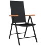 Juego de comedor para jardín 7 piezas negro de , Conjuntos de jardín - Ref: Foro24-3099116, Precio: 524,01 €, Descuento: %