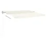Automatic retractable cream awning 450x300 cm by vidaXL, Awnings - Ref: Foro24-3068927, Price: 389,17 €, Discount: %