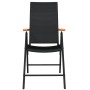 Juego de comedor para jardín 7 piezas negro de , Conjuntos de jardín - Ref: Foro24-3099116, Precio: 524,01 €, Descuento: %