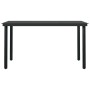 Juego de comedor para jardín 7 piezas negro de , Conjuntos de jardín - Ref: Foro24-3099116, Precio: 524,01 €, Descuento: %