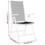 Juego de comedor para jardín 7 piezas negro de , Conjuntos de jardín - Ref: Foro24-3099116, Precio: 524,01 €, Descuento: %