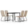 Juego de comedor para jardín 5 piezas color roble von , Gartensets - Ref: Foro24-3099163, Preis: 578,83 €, Rabatt: %