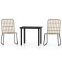 Juego de comedor para jardín 3 piezas color roble von , Gartensets - Ref: Foro24-3099161, Preis: 319,13 €, Rabatt: %