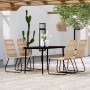Juego de comedor para jardín 5 piezas color roble von , Gartensets - Ref: Foro24-3099175, Preis: 572,38 €, Rabatt: %