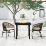 Juego de comedor de jardín 3 piezas marrón von , Gartensets - Ref: Foro24-3099227, Preis: 288,08 €, Rabatt: %