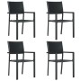Juego de comedor para jardín 5 piezas negro von , Gartensets - Ref: Foro24-3099265, Preis: 331,24 €, Rabatt: %