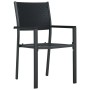 Juego de comedor para jardín 5 piezas negro von , Gartensets - Ref: Foro24-3099265, Preis: 331,24 €, Rabatt: %