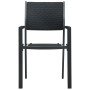 Juego de comedor para jardín 5 piezas negro von , Gartensets - Ref: Foro24-3099265, Preis: 331,24 €, Rabatt: %