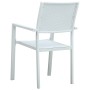 Juego de comedor de jardín de 5 piezas blanco by , Garden sets - Ref: Foro24-3099259, Price: 331,48 €, Discount: %