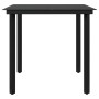 Juego de comedor para jardín 5 piezas con cojines gris y negro by , Garden sets - Ref: Foro24-3099336, Price: 342,02 €, Disco...