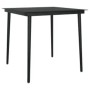 Juego de comedor de jardín 3 piezas con cojines negro by , Garden sets - Ref: Foro24-3099341, Price: 227,48 €, Discount: %
