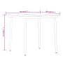 Juego de comedor para jardín 3 piezas negro von , Gartensets - Ref: Foro24-3099395, Preis: 206,80 €, Rabatt: %
