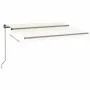 Cremefarbene manuell einziehbare Markise 350 x 250 cm von vidaXL, Markisen - Ref: Foro24-3069077, Preis: 238,93 €, Rabatt: %