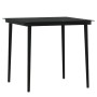 Juego de comedor de jardín 5 piezas con cojines negro von , Gartensets - Ref: Foro24-3099542, Preis: 628,76 €, Rabatt: %
