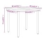 Juego de comedor de jardín 3 piezas con cojines marrón von , Gartensets - Ref: Foro24-3099535, Preis: 434,70 €, Rabatt: %