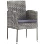 Juego de comedor de jardín 3 piezas gris antracita de , Conjuntos de jardín - Ref: Foro24-3099625, Precio: 205,00 €