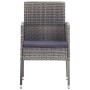 Juego de comedor de jardín 3 piezas gris antracita de , Conjuntos de jardín - Ref: Foro24-3099625, Precio: 205,00 €