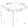 Set comedor de jardín 3 pzas y cojines ratán sintético y vidrio von , Gartensets - Ref: Foro24-3099703, Preis: 214,47 €, Raba...