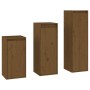 Muebles para TV 3 piezas madera maciza de pino marrón miel von , TV-Möbel - Ref: Foro24-3100162, Preis: 136,56 €, Rabatt: %