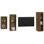 Muebles para TV 3 piezas madera maciza de pino marrón miel von , TV-Möbel - Ref: Foro24-3100162, Preis: 136,56 €, Rabatt: %