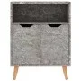 Concrete gray engineered wood sideboard 60x30x72 cm by vidaXL, Sideboards - Ref: Foro24-326826, Price: 64,15 €, Discount: %