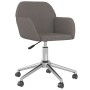 Sillas de comedor giratorias 2 unidades tela gris oscuro de , Sillas de comedor - Ref: Foro24-3103087, Precio: 171,94 €, Desc...