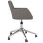 Sillas de comedor giratorias 2 unidades tela gris oscuro de , Sillas de comedor - Ref: Foro24-3103087, Precio: 171,94 €, Desc...