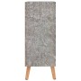 Concrete gray engineered wood sideboard 60x30x72 cm by vidaXL, Sideboards - Ref: Foro24-326826, Price: 65,04 €, Discount: %
