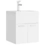 Furniture with white plywood sink by vidaXL, bathroom vanities - Ref: Foro24-3071261, Price: 154,44 €, Discount: %