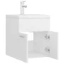 Furniture with white plywood sink by vidaXL, bathroom vanities - Ref: Foro24-3071261, Price: 154,44 €, Discount: %