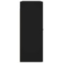 Armario de pared madera de ingeniería negro 69,5x34x90 cm by , Sideboards - Ref: Foro24-834987, Price: 116,64 €, Discount: %