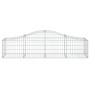 Cestas de gaviones 50 uds forma de arco hierro 200x50x40/60 cm von , Töpfe und Pflanzgefäße - Ref: Foro24-3145596, Preis: 2,0...