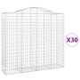 Cestas gaviones 30 uds forma de arco hierro 200x50x180/200 cm by , Pots and planters - Ref: Foro24-3145741, Price: 3,00 €, Di...