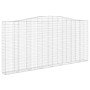 Cestas de gaviones 9 uds forma de arco hierro 400x30x180/200 cm von , Töpfe und Pflanzgefäße - Ref: Foro24-3145885, Preis: 1,...