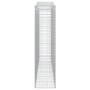 Cestas de gaviones 8 uds forma de arco hierro 400x50x200/220 cm von , Töpfe und Pflanzgefäße - Ref: Foro24-3146027, Preis: 2,...