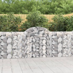 Cestas gaviones 50 uds forma de arco hierro 200x30x100/120 cm by , Pots and planters - Ref: Foro24-3146129, Price: 3,00 €, Di...