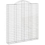 Cestas de gaviones 11 uds forma de arco hierro 200x30x220/240cm by , Pots and planters - Ref: Foro24-3146245, Price: 1,00 €, ...