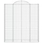 Cestas de gaviones 15 uds forma de arco hierro 200x50x220/240cm von , Töpfe und Pflanzgefäße - Ref: Foro24-3146459, Preis: 2,...