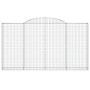 Cestas de gaviones 10 uds forma de arco hierro 300x30x160/180cm von , Töpfe und Pflanzgefäße - Ref: Foro24-3146583, Preis: 1,...