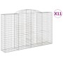 Cestas de gaviones 11 uds forma de arco hierro 300x50x180/200cm de , Maceteros y jardineras - Ref: Foro24-3146782, Precio: 2,...