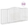 Cestas de gaviones 10 uds forma de arco hierro 400x50x180/200cm von , Töpfe und Pflanzgefäße - Ref: Foro24-3147056, Preis: 2,...