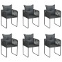Juego de comedor para jardín 7 piezas negro von , Gartensets - Ref: Foro24-3156501, Preis: 560,51 €, Rabatt: %