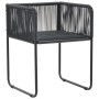 Juego de comedor para jardín 7 piezas negro von , Gartensets - Ref: Foro24-3156501, Preis: 560,51 €, Rabatt: %