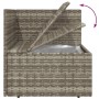 Set de muebles de jardín 12 pzas cojines ratán sintético gris by , Garden sets - Ref: Foro24-3157346, Price: 1,00 €, Discount: %