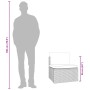 Set de muebles de jardín 12 pzas cojines ratán sintético gris by , Garden sets - Ref: Foro24-3157346, Price: 1,00 €, Discount: %