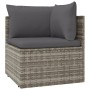 Set de muebles de jardín 5 pzas y cojines ratán sintético gris von , Gartensets - Ref: Foro24-3157367, Preis: 460,99 €, Rabat...