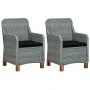 Juego de comedor para jardín 3 piezas gris claro de vidaXL, Conjuntos de jardín - Ref: Foro24-3068733, Precio: 331,64 €, Desc...